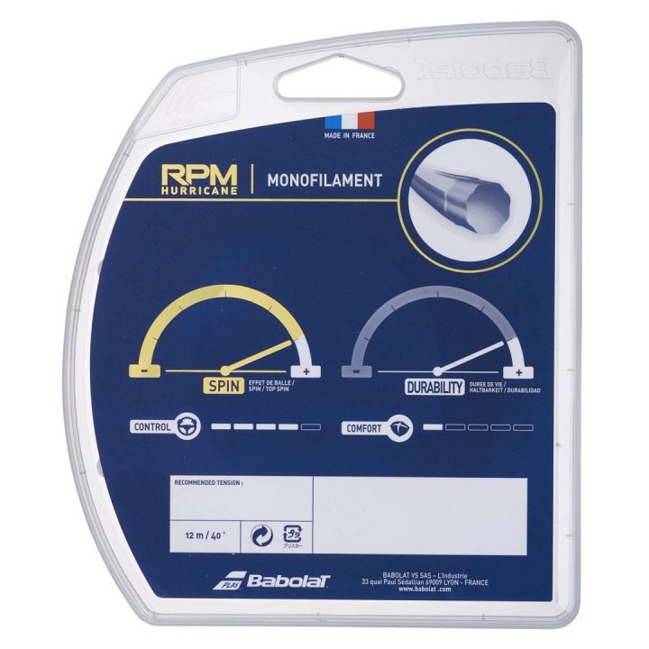 Babolat RPM Hurricane 1.25 White